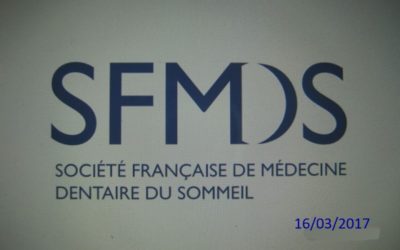 2017 – Journée de formation de la société française de médecine dentaire du sommeil